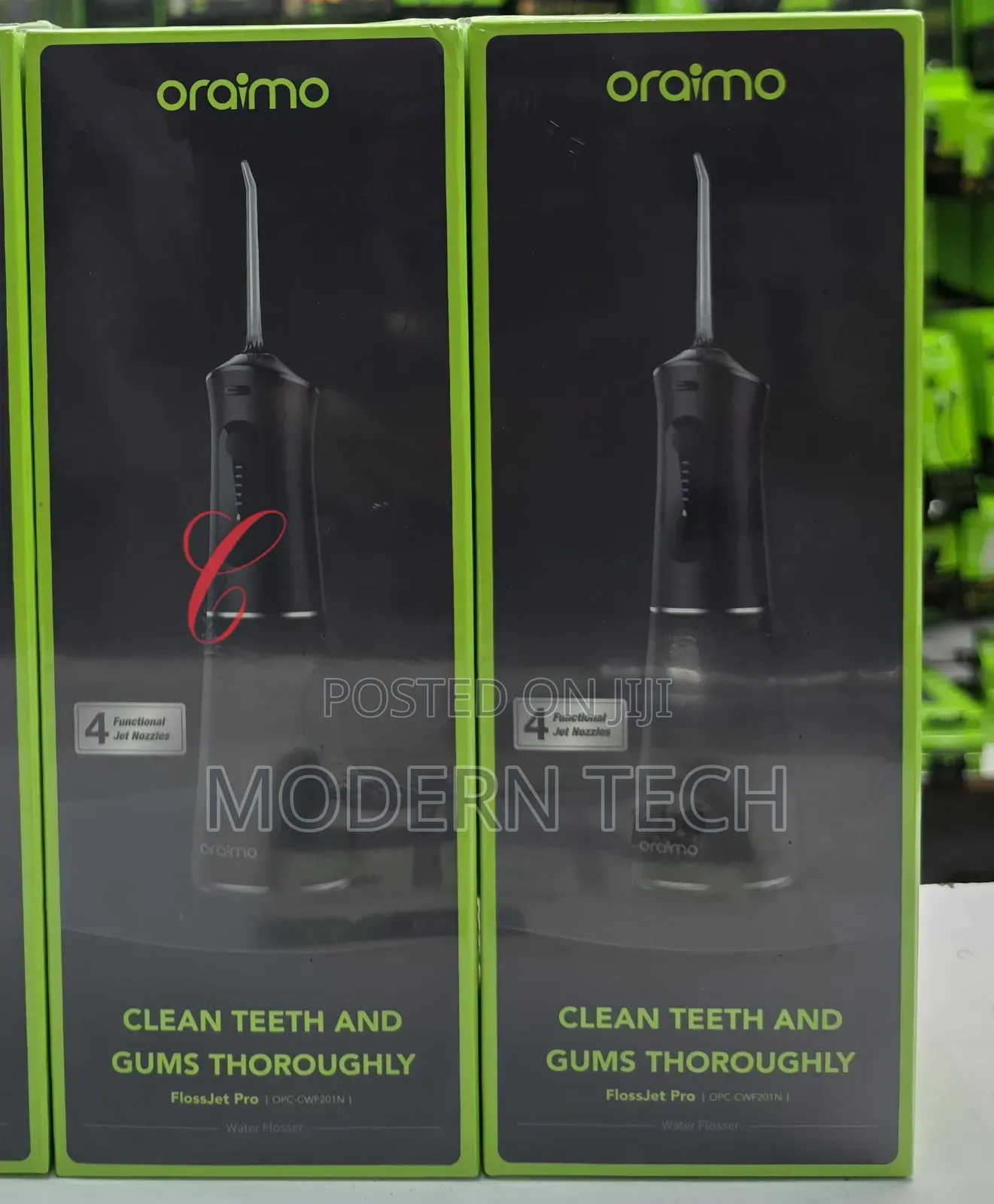 Oraimo Flossjet Pro Comfortable Smart Flosser 5 Cleaning Modes