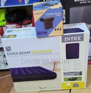 Intex 5*6 Inflatable Mattress With Free Electric Pump
