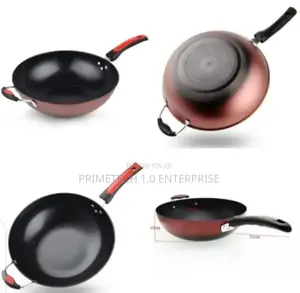 Deep Frying Pan Without Lid