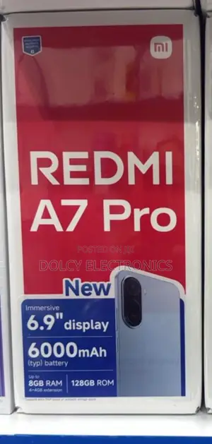 New Xiaomi Redmi A7 Pro 128 GB Black