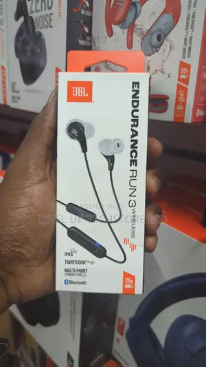 JBL Endurance Run 3 Wireless – Bluetooth Sport Earphones – Black