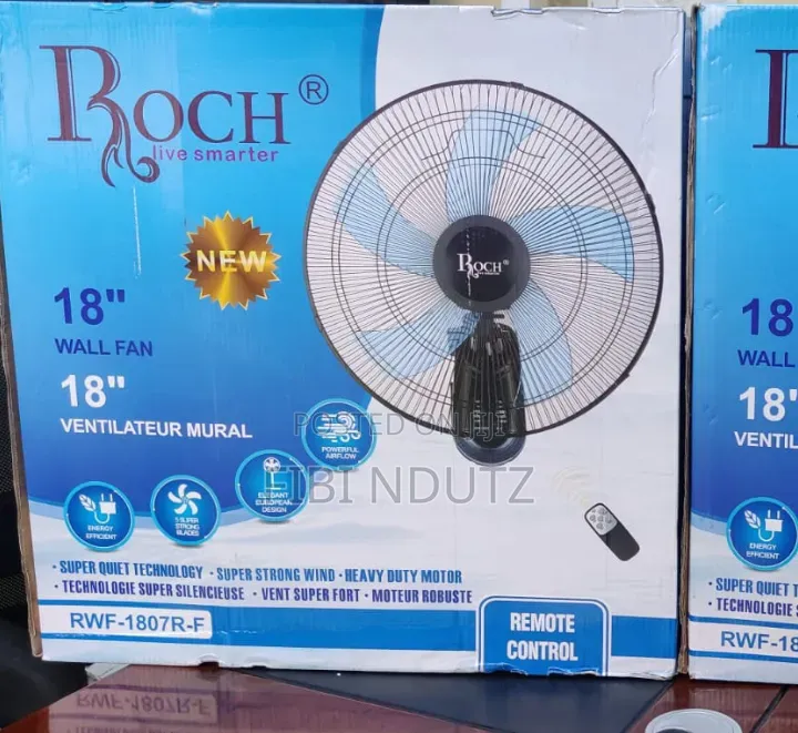 18" Roch Wall Fan Comes With a Remote Control/Roch Wall Fan