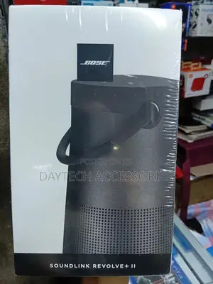 Bose Soundlink Revolve+ Ii Bluetooth Speaker in the Color Triple Black
