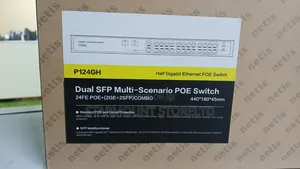 Netis P124gh 24-Port Half Gigabit Poe Switch