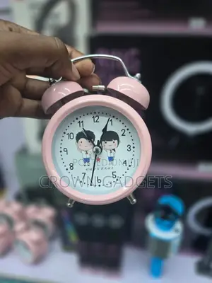 Classic Twin Bell Alarm Clock Loud Wake Up Vintage Style
