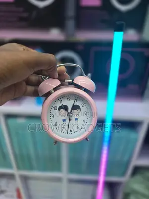 Retro Twin Bell Alarm Clock Loud Ring Mechanical Clock