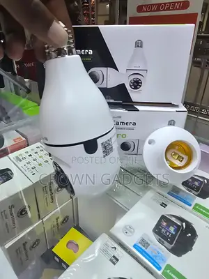 Calus E27 Pro Wifi Bulb Camera 360° Smart Security Camera