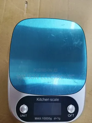 Digital Silver Kitchen Scale. 10kg