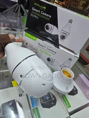 Smart Bulb CCTV Camera E27 360° Panoramic Security Cam