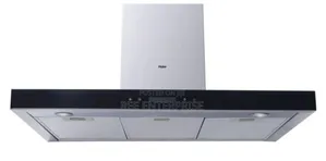 , 90cm Kitchen Chimney Hood – Black Grey