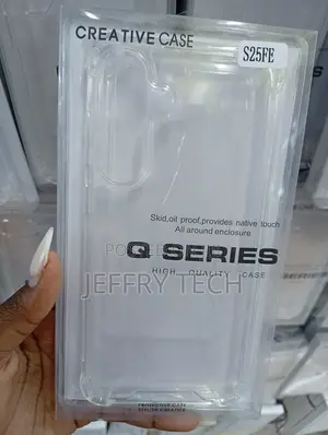 Samsung Galaxy S25 Fe Crystal-Clear Finish Case
