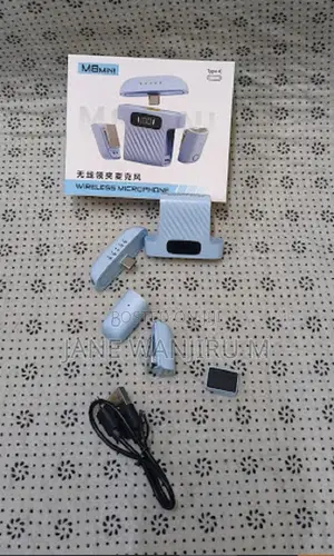 M8 Mini Type-C Lavalier Microphone – Wireless Recording Mic