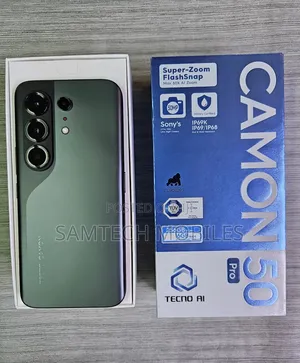 Tecno Camon 50 Pro 256 GB Green