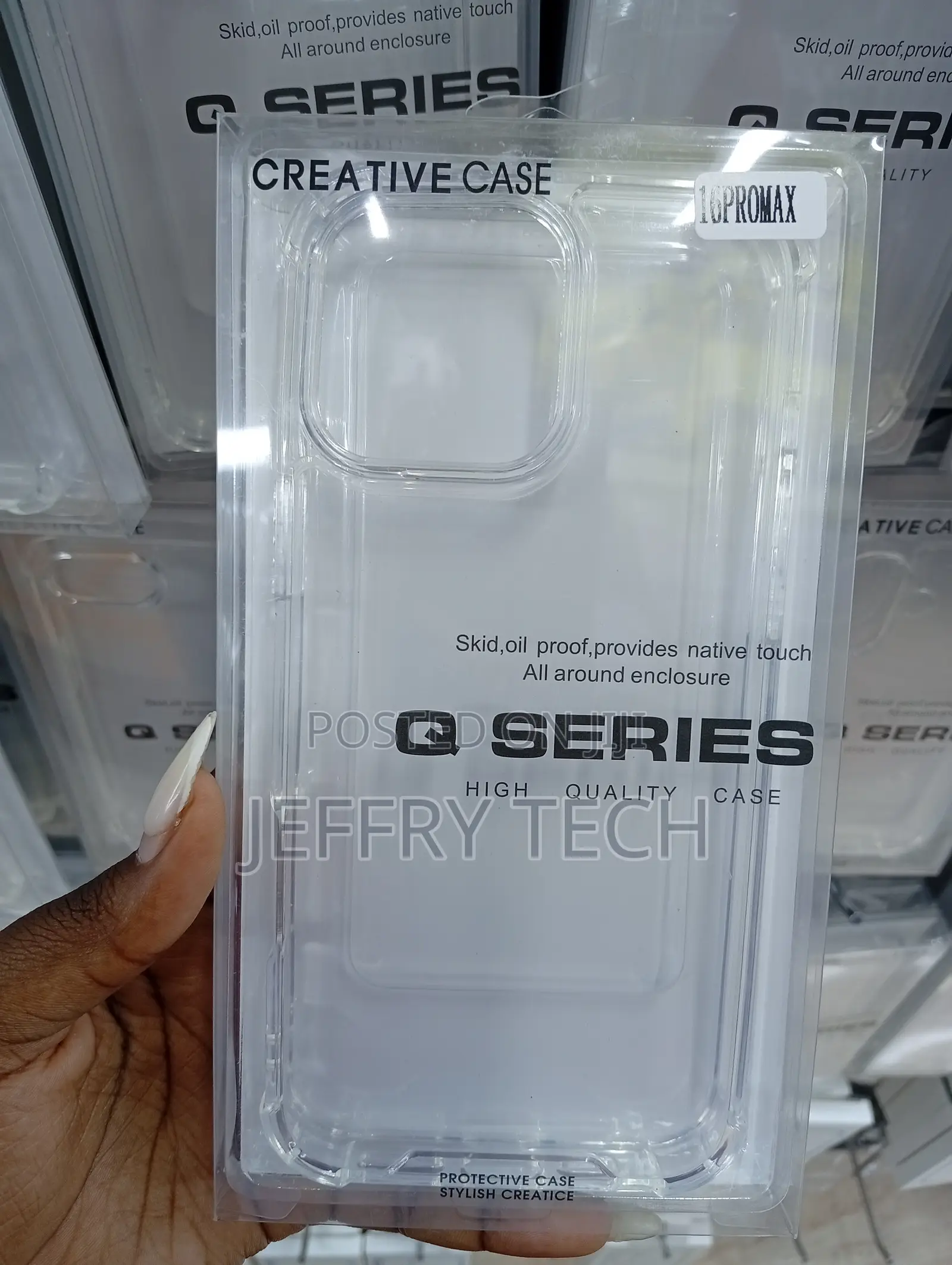 iPhone 15 Pro Max Raised Lip Design Case