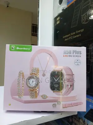 Smartberry A58 Plus Smartwatch Fitness Bluetooth Watch Set