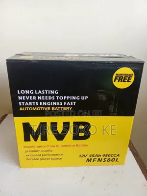 Ns60 M.V.B Car Battery With High C.C.A