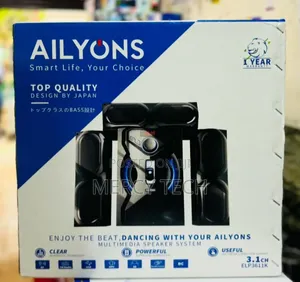 Ailyons 3.1ch Subwoofer Bluetooth Speaker System