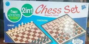 Magnetic 2 in 1 Chess Game Set