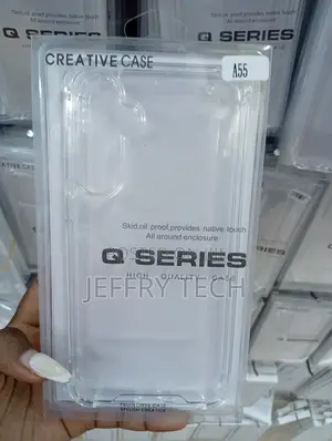 Samsung Galaxy A55 All-Around Enclosure Q Series Clear Case