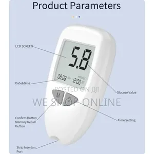Glucometor Blood Glucose Monitoring Kit.