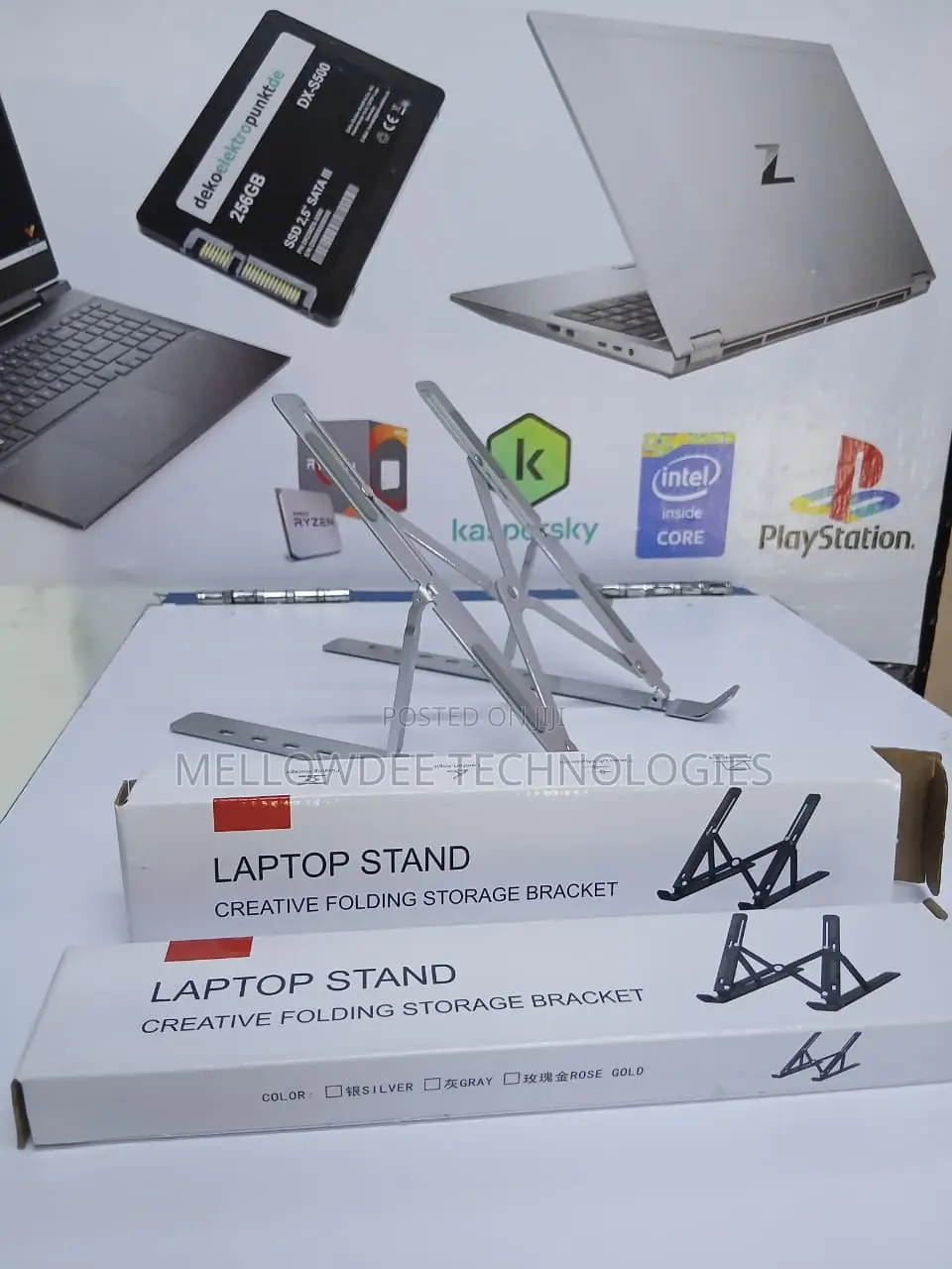 Metal Foldable Laptop Tablet Stand
