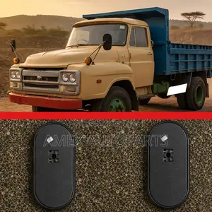 Side Mirror Isuzu Tx55 Lorry Grey Mit.Canter 4d31 Amex