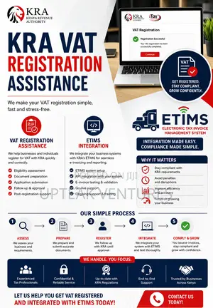 Vat Registration/Etims Onboarding