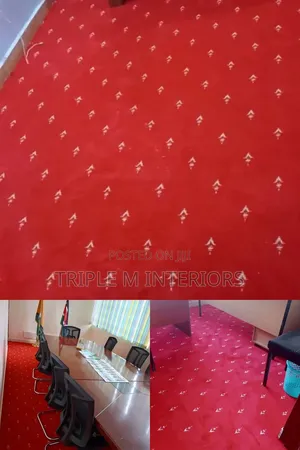 High-End Room Carpet Layout | Smooth Finish Design