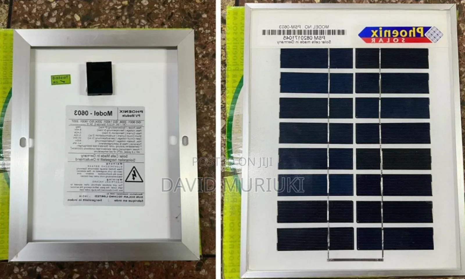 3 Watts Solar Panel
