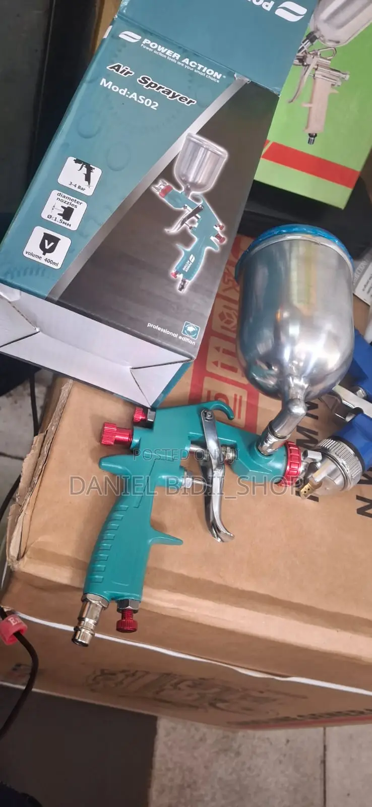 Metallic Air Compressor Sprayer 400ml