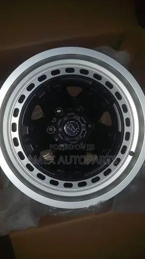 Rims 17 Inch Matt Black+Machine Lip (Amex)