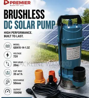 Brushless Dc Solar Pump/ Solar Submersible Pump Brushless
