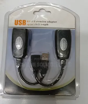 Usb to Rj45 Extension Adapter Upto 150ft Length