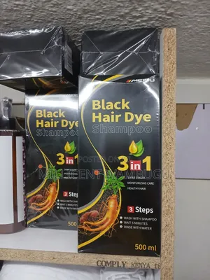 Meidu Black Hair Dye Shampoo 500ml