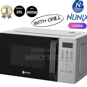 *Nunix C20pg 20l Digital Microwave Oven With Grill