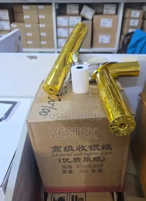 57x40 Thermal Receipt Rolls Box of 100 – Premium Pos Printing Paper