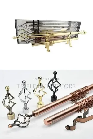 Imported Modular Curtain Rod Set