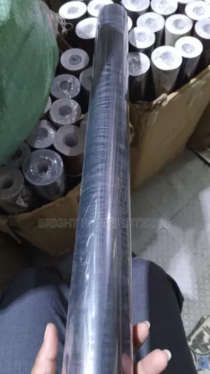 Black Peel and Stick Woodeffect Table Contact Paper