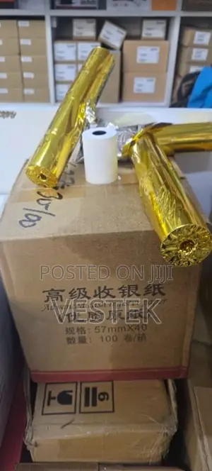 57mm Thermal Till Rolls Full Carton 100pcs High Quality Printing Paper