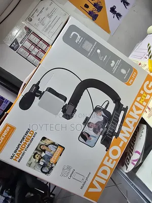 Professional Mobile Phone Video Making Kit With Led Flash
