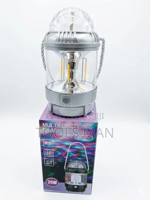 20w Rechargeable Led Disco Stage Light Camping Lantern Hw-97mh.