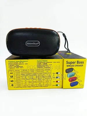 Boombest Super Bass Portable Wireless Bluetooth Speaker With Fm Radio.
