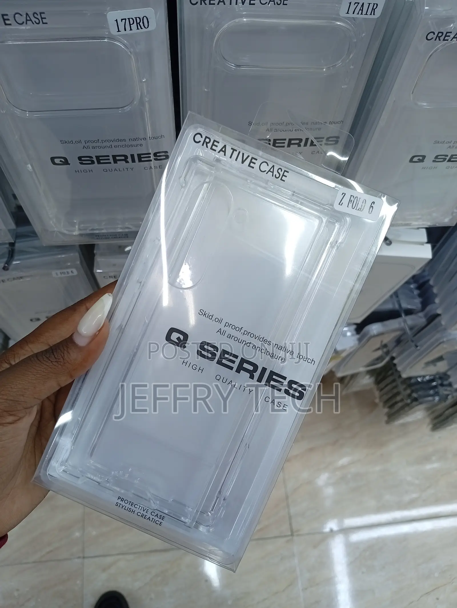 Samsung Galaxy Z Fold 6 Original Premium Transparent Case