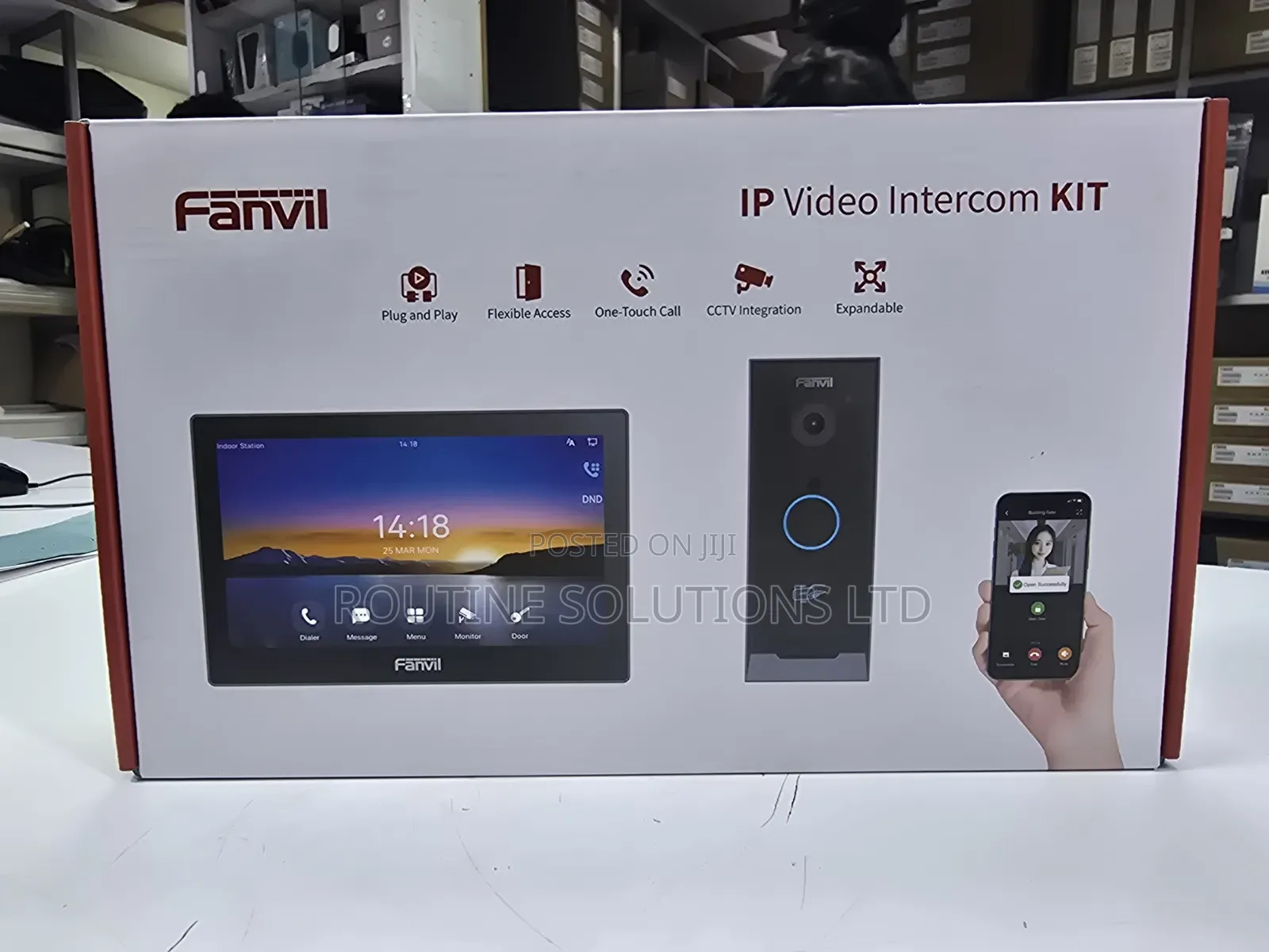 Fanvil Ip Video Intercom Kit Vik-01 - I504w + I60