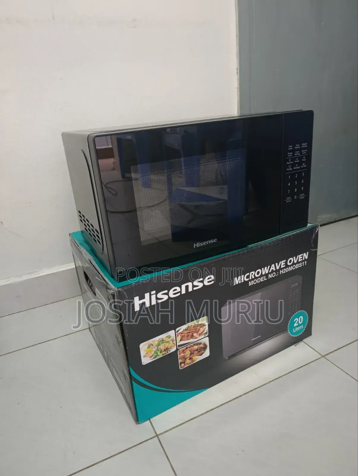 Hisense 20l Digital Microwave Oven (Black)