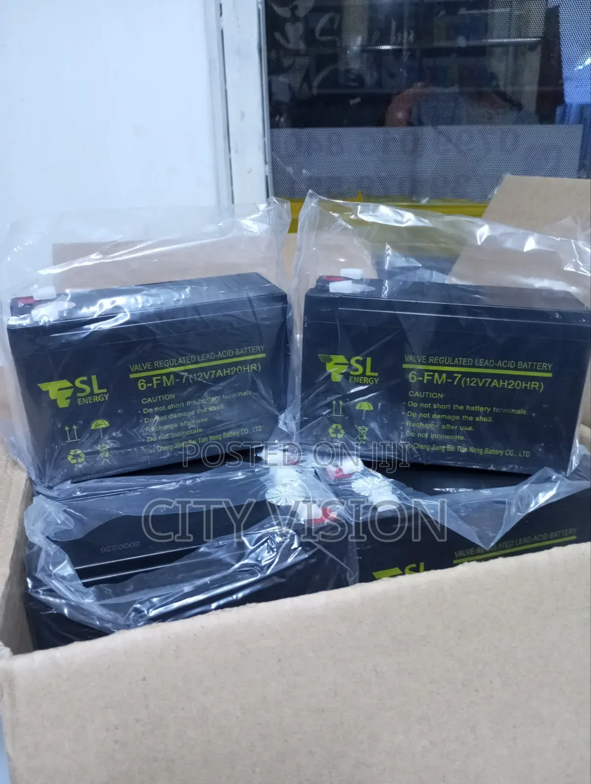 Esl 12v 7ah Ups Replacement Battery