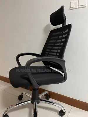 Executive Adjustable Mesh Headrest Desk Chair