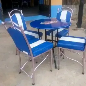 Blue White Restraunt Set