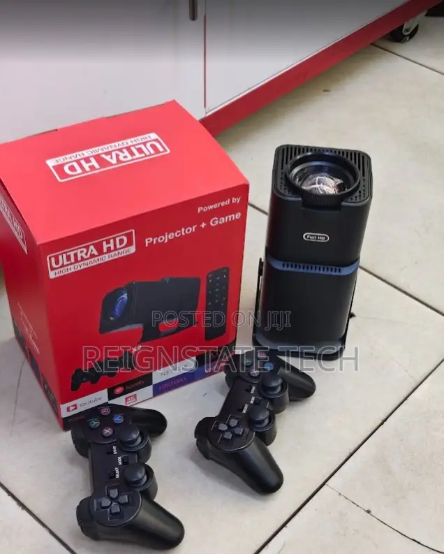 Hy320 Android 13 Smart Projector With Game Consoles