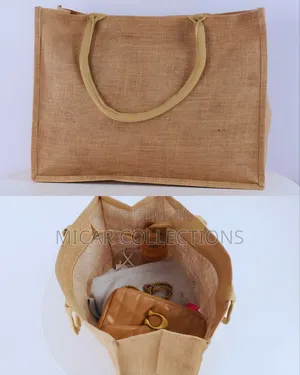Big Eco Friendly Jute Bags Plain Great For Branding